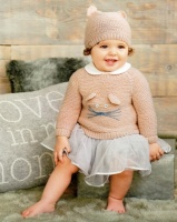 Knitting Pattern - Rico 464 - Baby Classic DK - Sweaters & Hat